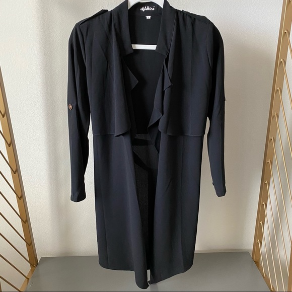 *REPOSH Perfect Black Trench - Picture 10 of 10